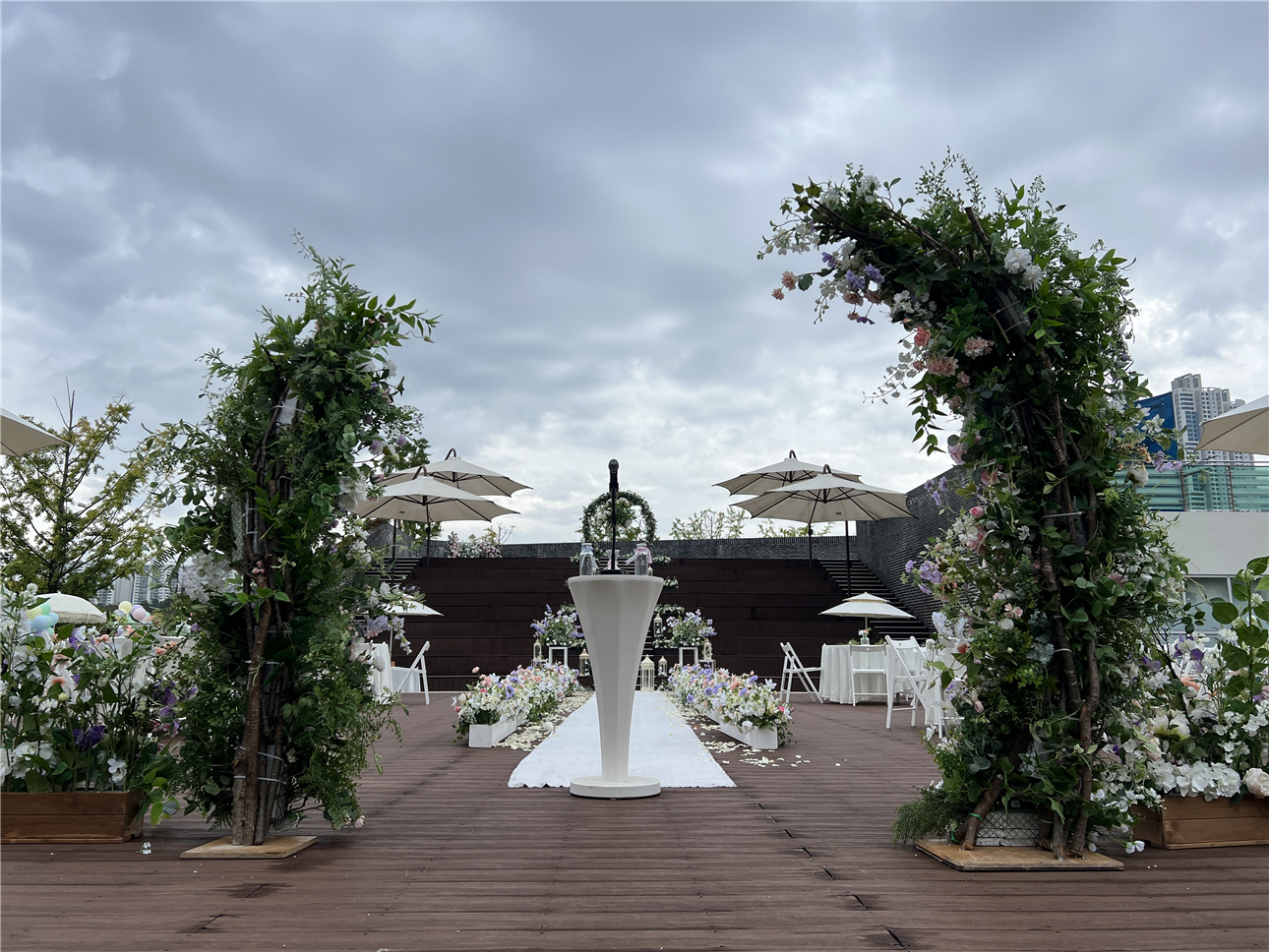 방문자센터 야외공연장 이미지